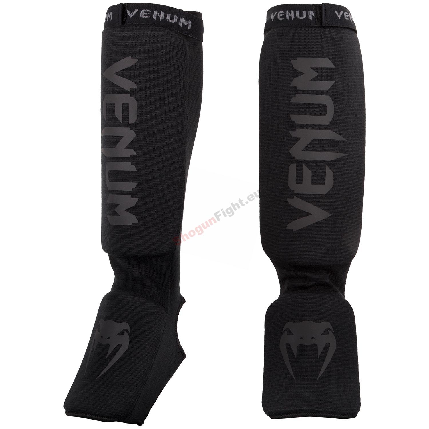 VENUM Textil sípcsontvédő, Fekete/Fekete
