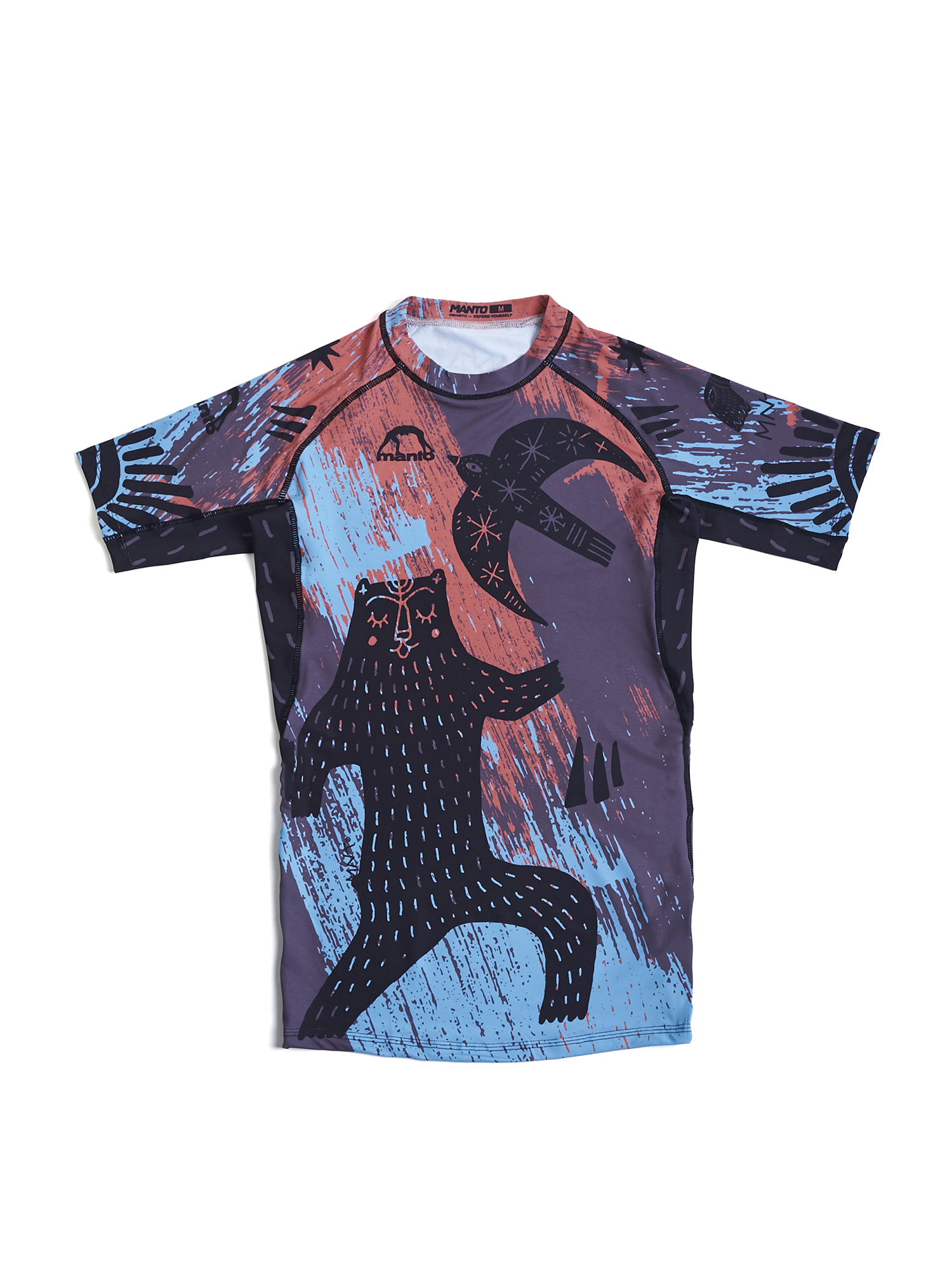 MANTO LIVINGS Rashguard, Multi colour