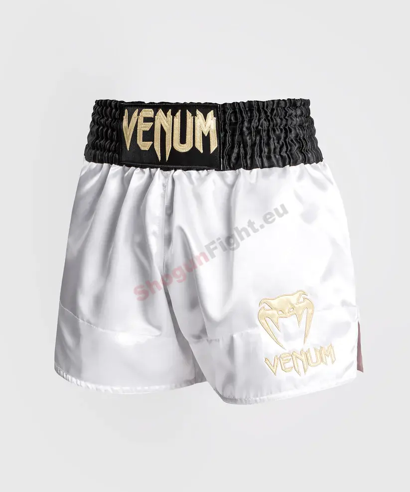 VENUM CLASSIC Thai Nadrág, Fehér/Fekete/Arany