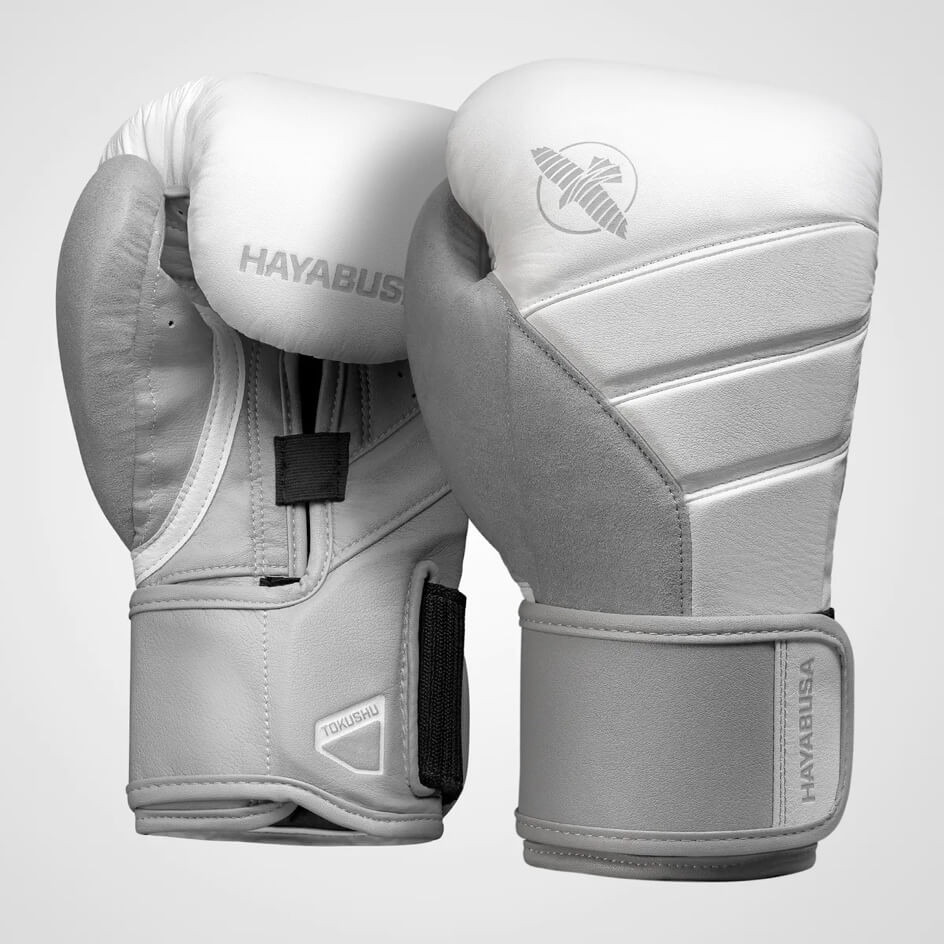 HAYABUSA T3 Boxkesztyű, fehér/szürke
