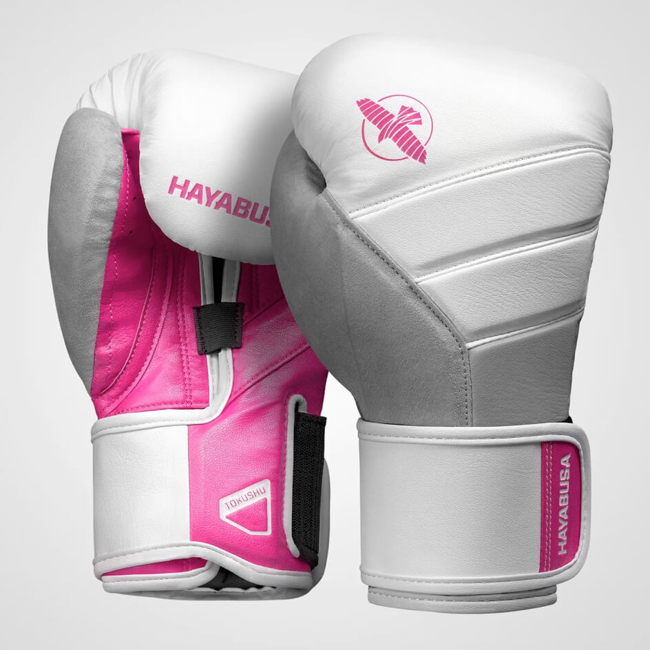 HAYABUSA T3 Boxkesztyű, Fehér/Pink