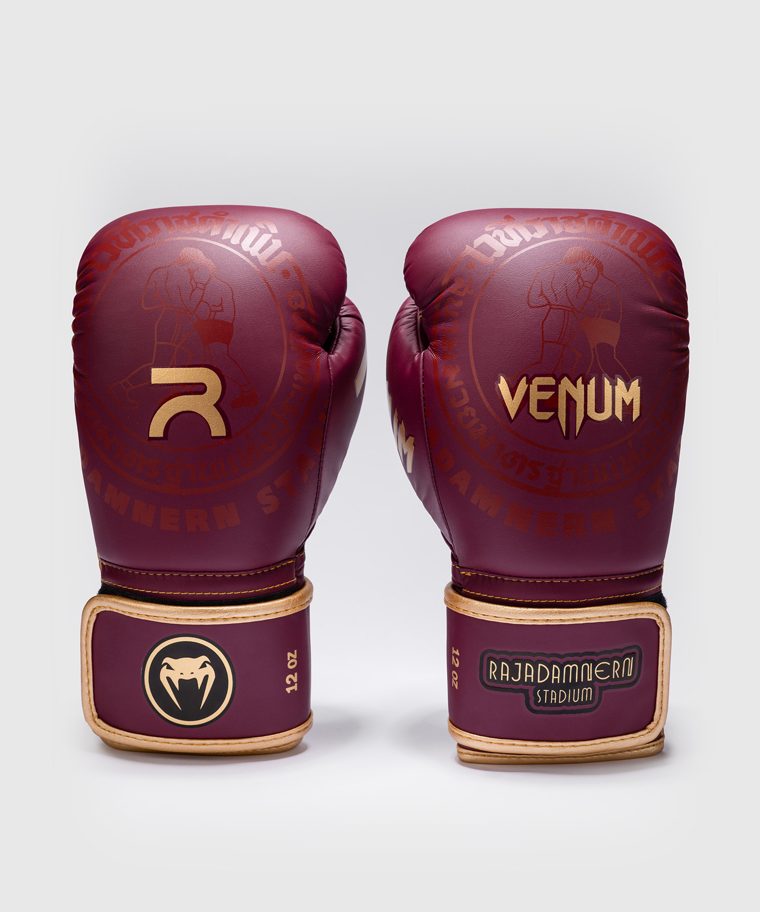 VENUM X RAJADAMNERN Boxkesztyű, Burgundy