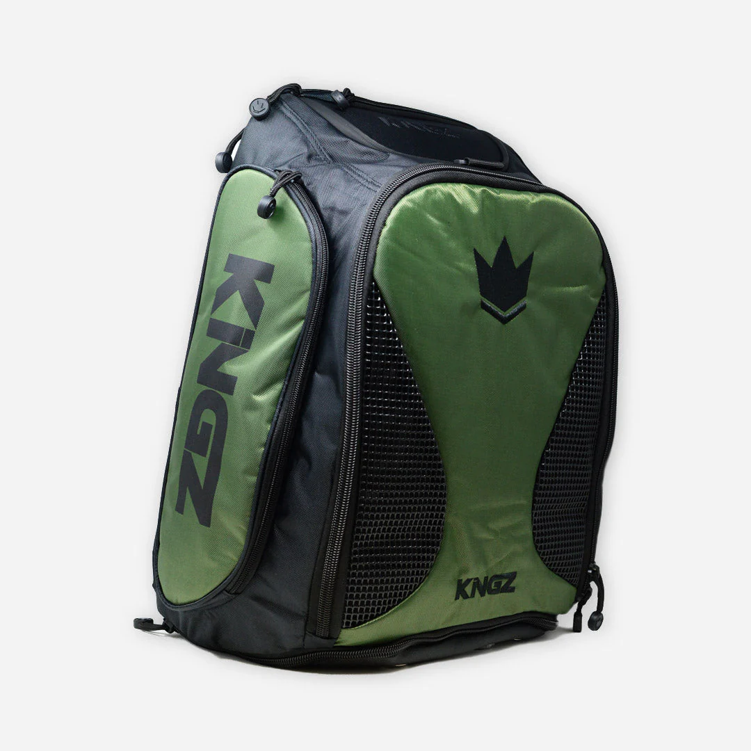 KINGZ Convertible BackPack 2.0 Háti/Sport kombi táska, Zöld