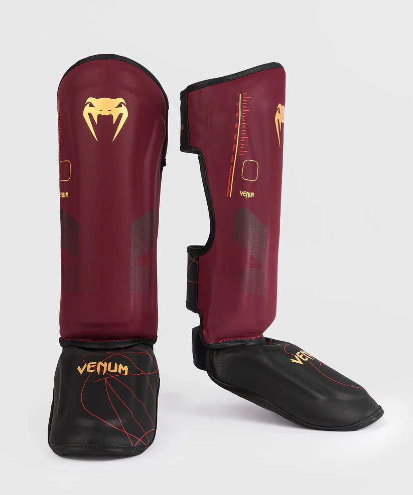 VENUM TACTICAL XT Sípcsontvédő, Burgundy
