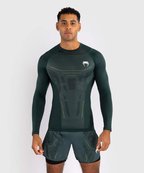 VENUM TECHNICAL 3.0 Rashguard, Hosszú ujjú, Zöld