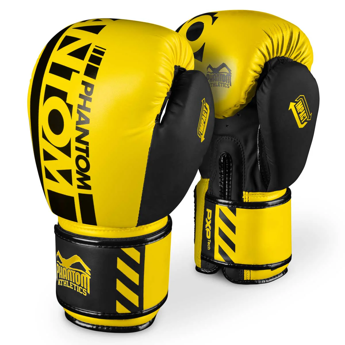 PHANTOM Athletics APEX Boxkesztyű, Neon Sárga, 12oz