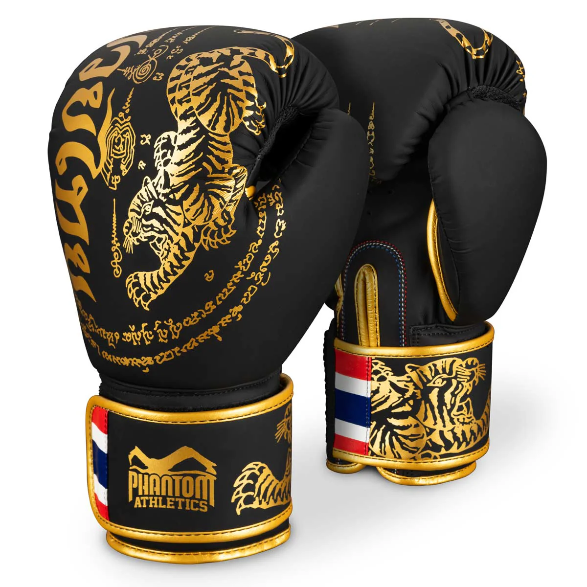 PHANTOM Athletics MUAY THAI Boxkesztyű, Fekete/Arany
