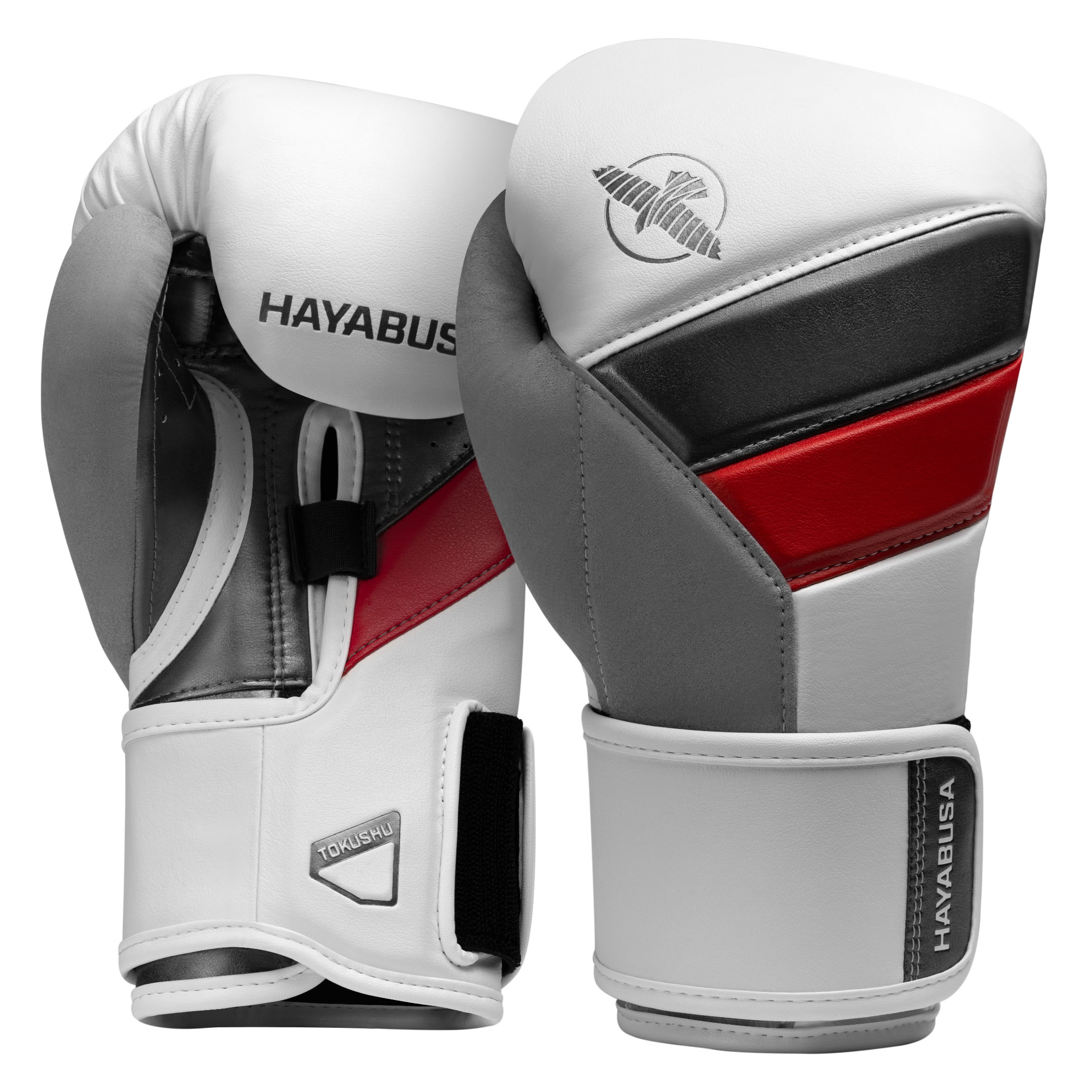 Hayabusa T3 Boxkesztyű, Fehér/Piros