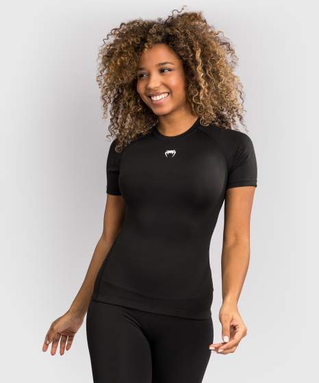 VENUM HALO Női Rashguard, Rövid ujjú, Fekete