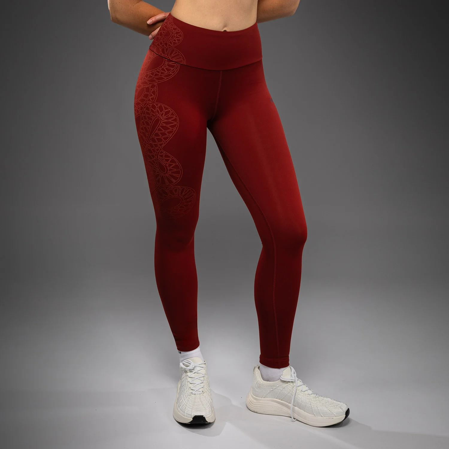VENUM SERPENTI Legging, Burgundy