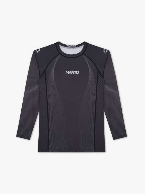 MANTO FLOW Rashguard, Fekete