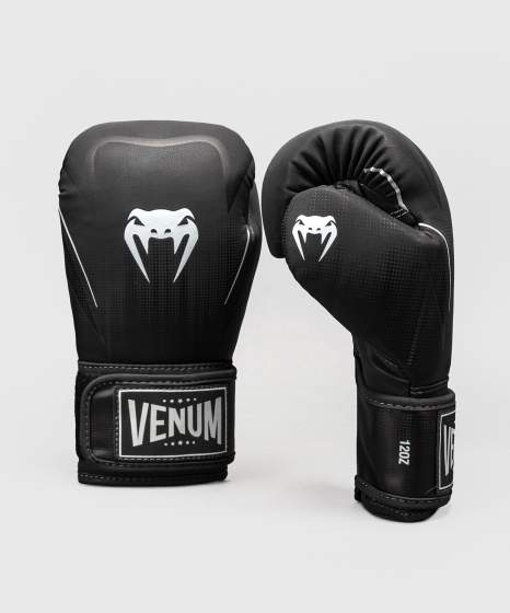 VENUM STEALTH Boxkesztyű, Fekete/Fehér
