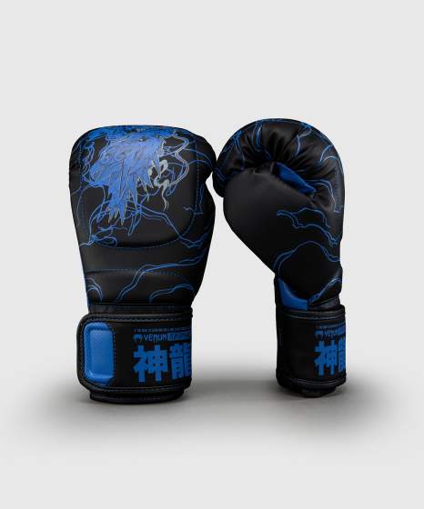 VENUM THUNDER DRAGON Boxkesztyű, Fekete/Kék