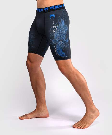 VENUM THUNDER DRAGON Vale tudo Nadrág, Fekete/Kék