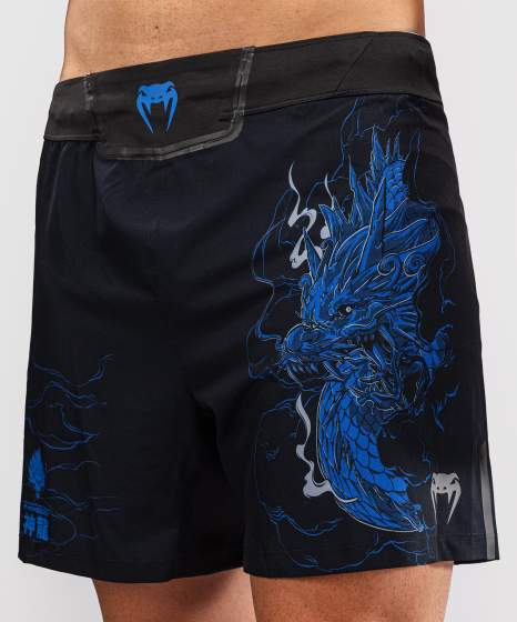 VENUM THUNDER DRAGON Fightshort, Fekete/Kék