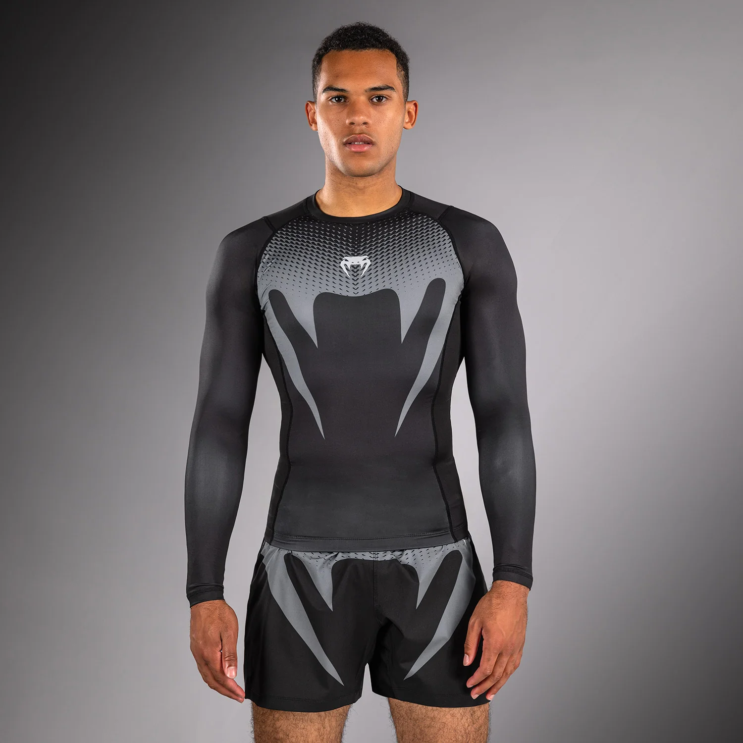 VENUM NO GI Rashguard, Hosszú ujjú, Fekete, XXL-es