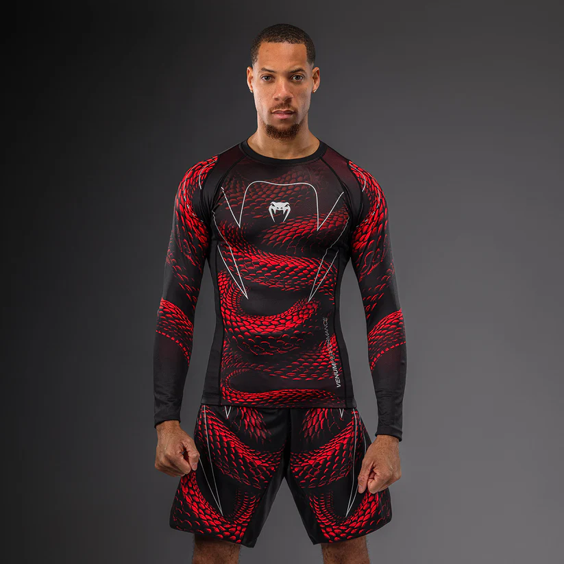 VENUM MATUPA Rashguard, Hosszú ujjú, Piros