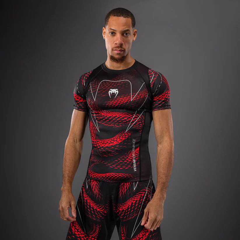 VENUM MATUPA Rashguard, Rövid ujjú, Piros