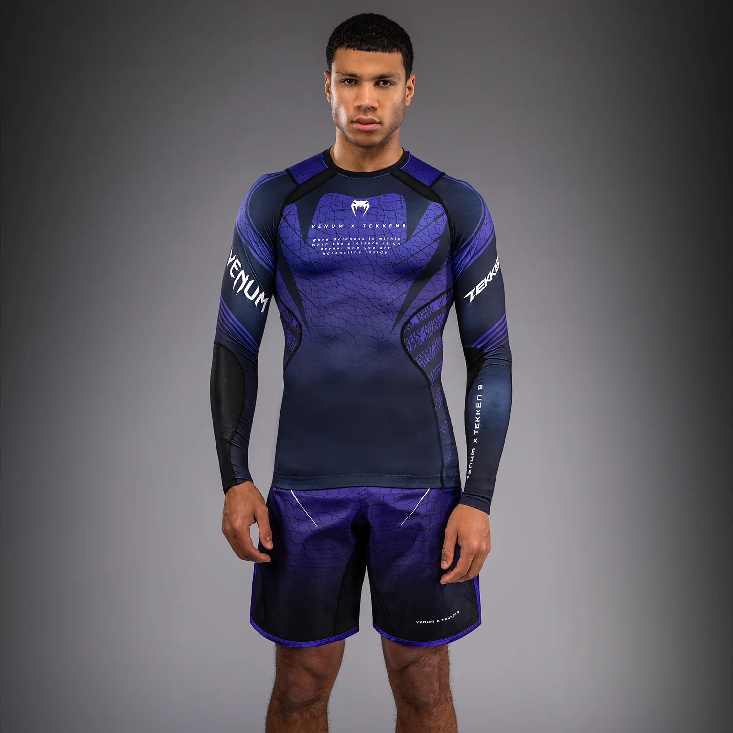 VENUM x TEKKEN 8 KAZUYA Rashguard, Hosszú ujjú