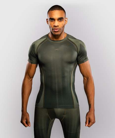 VENUM STEALTH Rashguard, Rövid ujjú, Khaki