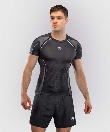 VENUM STEALTH Rashguard, Rövid ujjú, Fekete