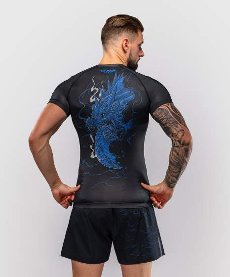 VENUM THUNDER DRAGON Rashgurad, Rövid ujjú, Fekete/Kék