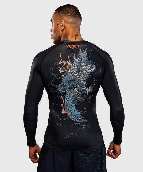 VENUM THUNDER DRAGON Rashgurad, Hosszú ujjú, Fekete/Szürke
