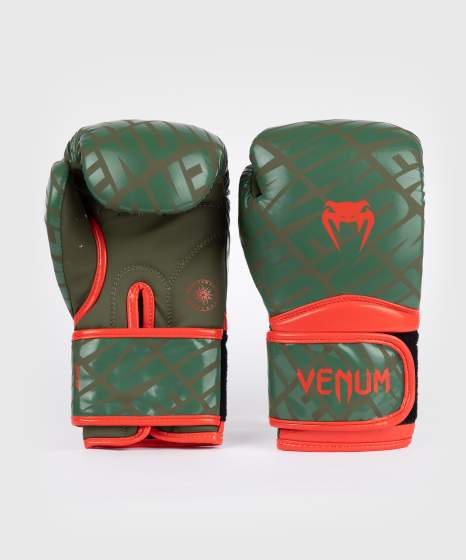 VENUM CONTENDER 1.5 XT Gyermek boxkesztyű, Zöld/Narancssárga