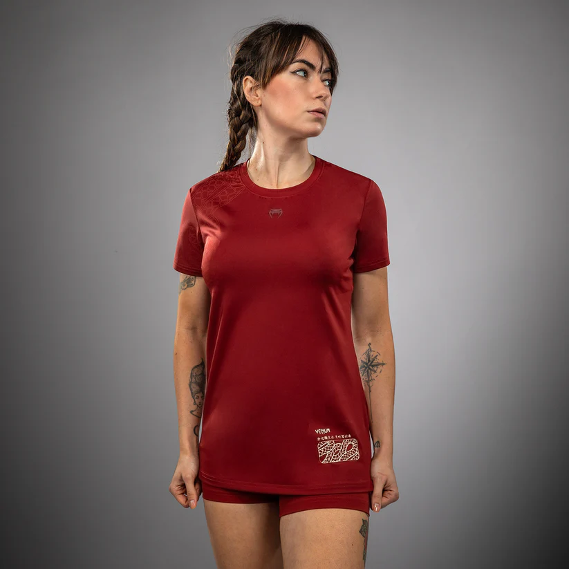 VENUM SERPENTI Női Dry Tech póló, Burgundy