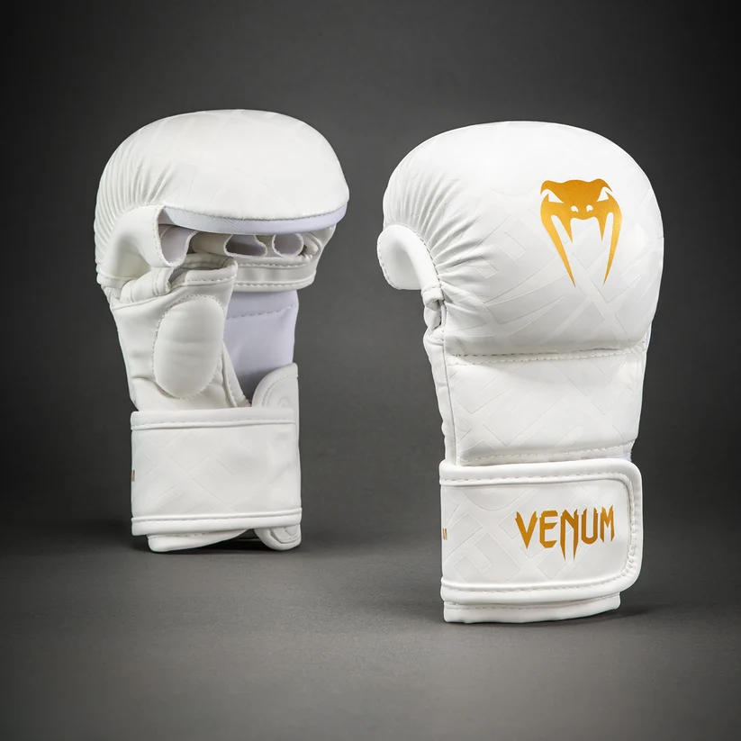 VENUM CONTENDER 1.5 XT 3D Sparring kesztyű, Fehér/Arany