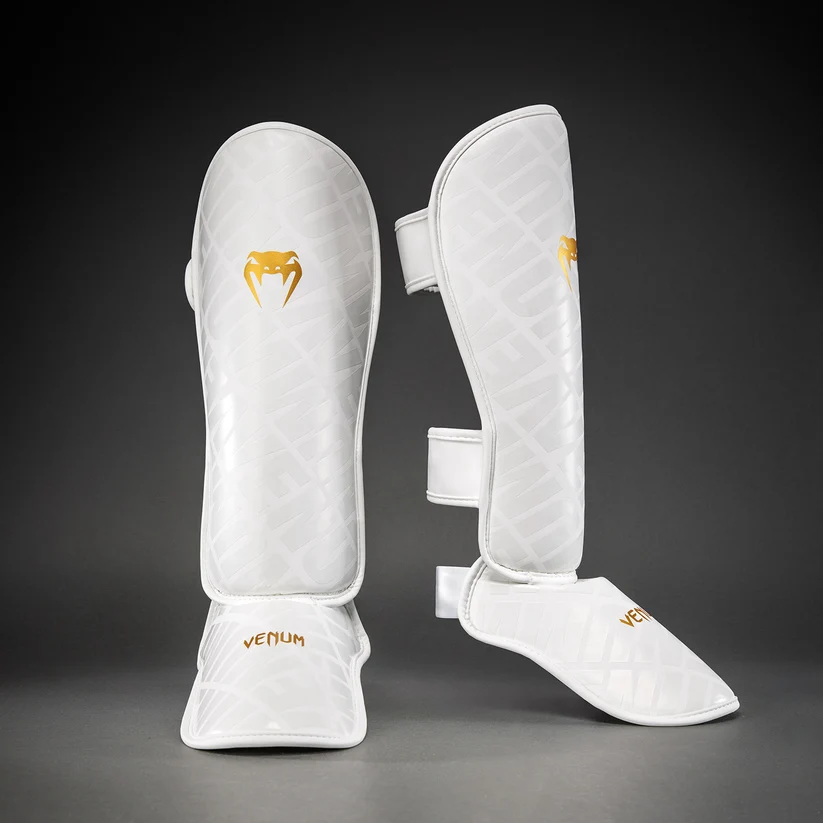VENUM CONTENDER 1.5 XT 3D Sípcsontvédő, Fehér/Arany
