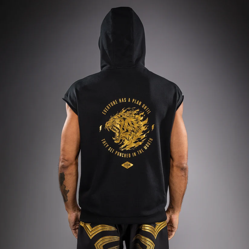 VENUM x MIKE TYSON TIGER Ujjatlan kapucnis, Fekete/Arany