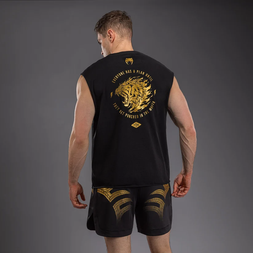 VENUM x MIKE TYSON Ujjatlan póló, Fekete/Arany
