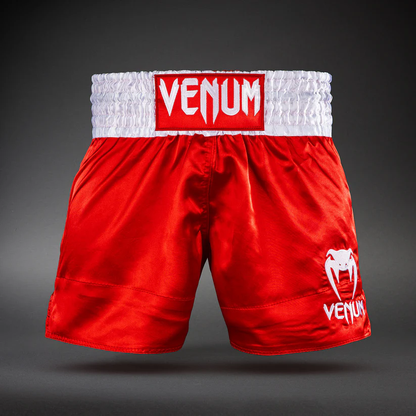 VENUM CLASSIC Thai nadrág, Piros/Fehér/Fehér