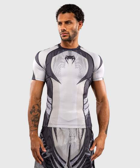 VENUM GALACTIC 3.0 Rashguard, Rövid ujjú, Törtfehér/Fekete